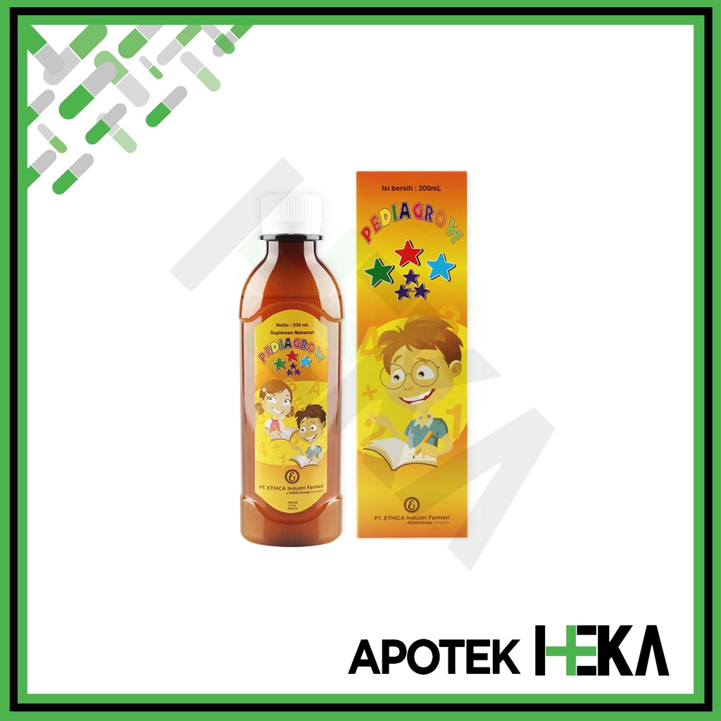 Pediagrow Syrup 200 ml - Suplemen Tumbuh Kembang Anak (SEMARANG)