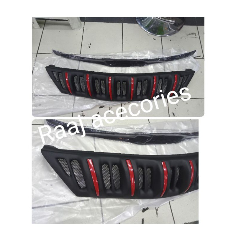 grill Innova model Apollo hitam dopp Lis merah 2012