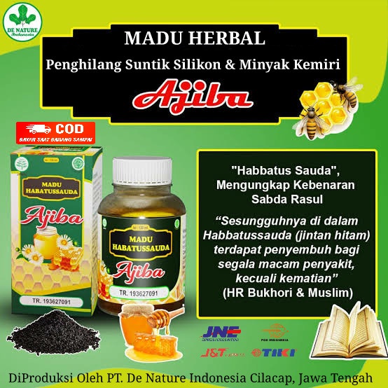 TERMURAH Madu Asli Penghilang Cairan Suntik Silikon-Urang Aring Pada Kelamin/Alat Vital Pria