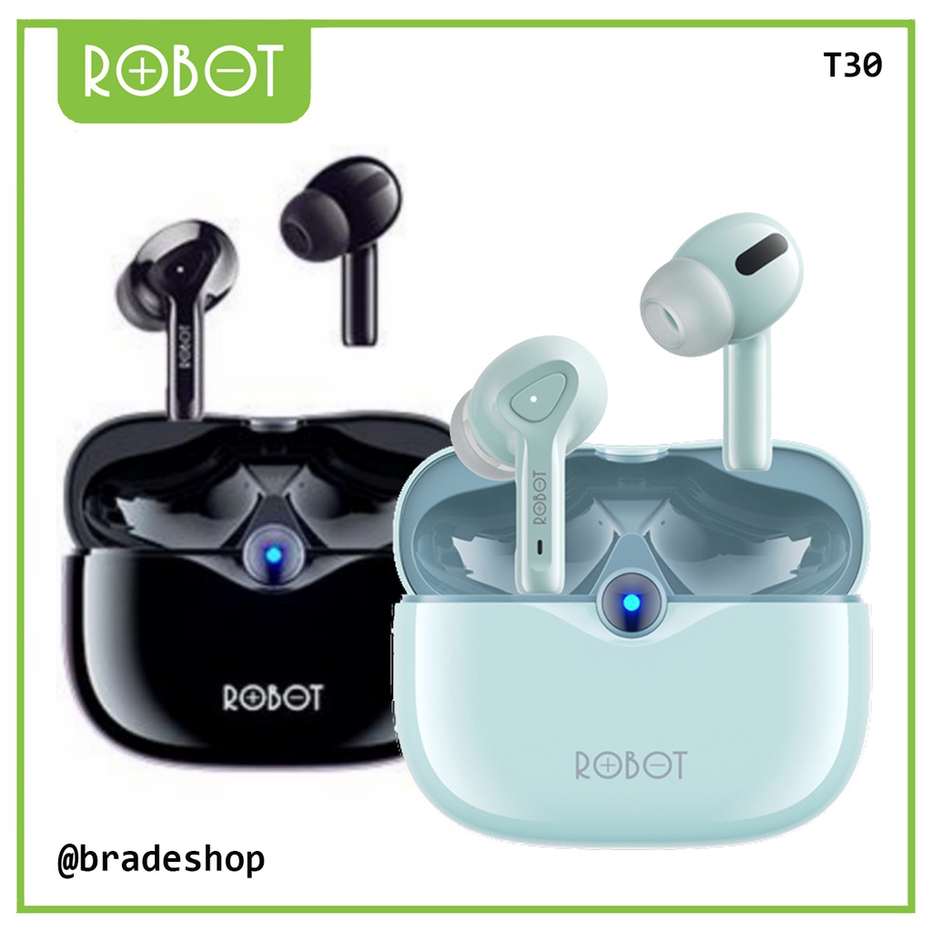 Jual Handsfree Bluetooth Robot Airbuds T30 Headset True Wireless