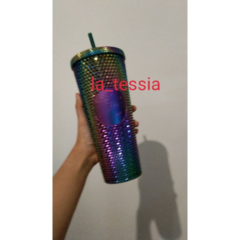 starbucks tumbler studded unicorn
