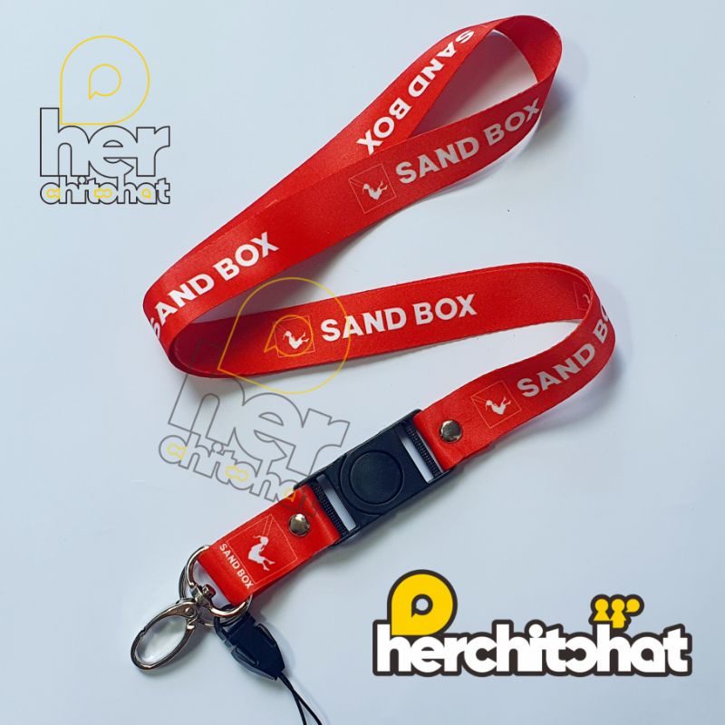 

Lanyard Sandbox Start-Up Drakor (Red-White) New Version