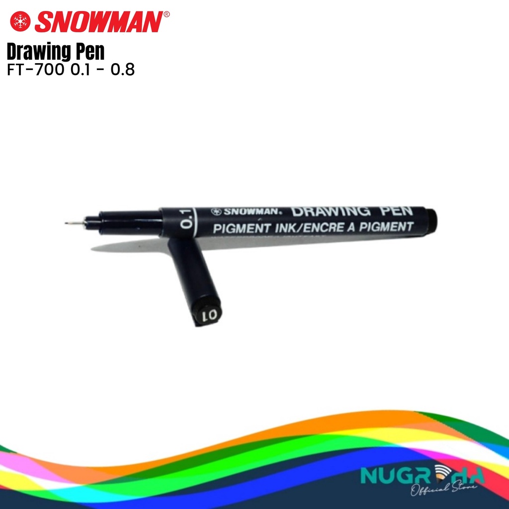 

Snowman Drawing Pen FT-700 0.1 - 0.8