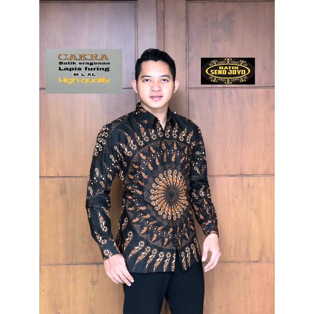 Kemeja Batik Cakra by Batik Senojoyo