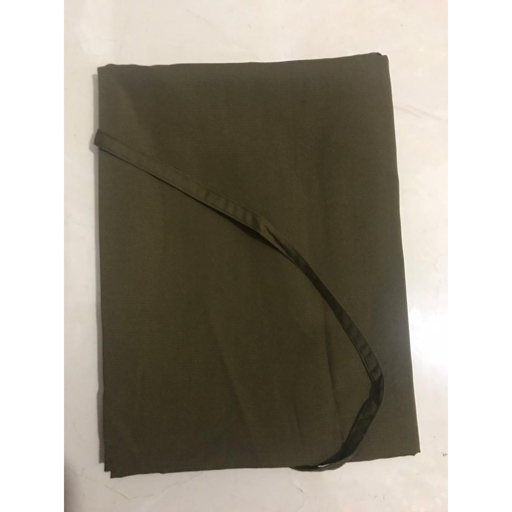 KERUDUNG BERGO MARYAM XL WOLFIS HIJAB INSTAN-Oliv