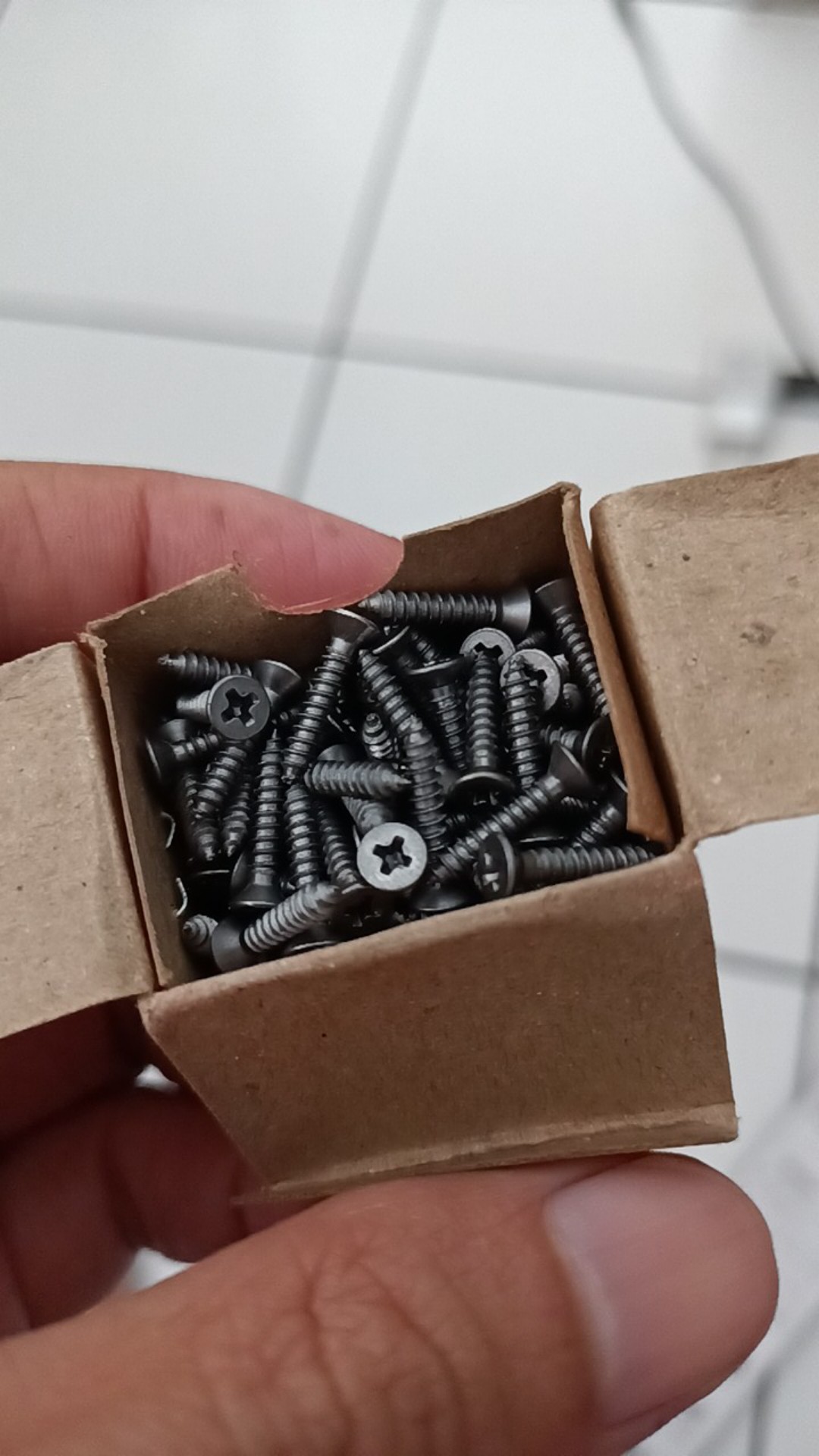 Sekrup Kayu Kepala Plus 1/2 × 3 Steel