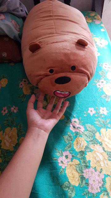 Miniso We Bare Bears Plush Toy Jumbo. Size 80cm