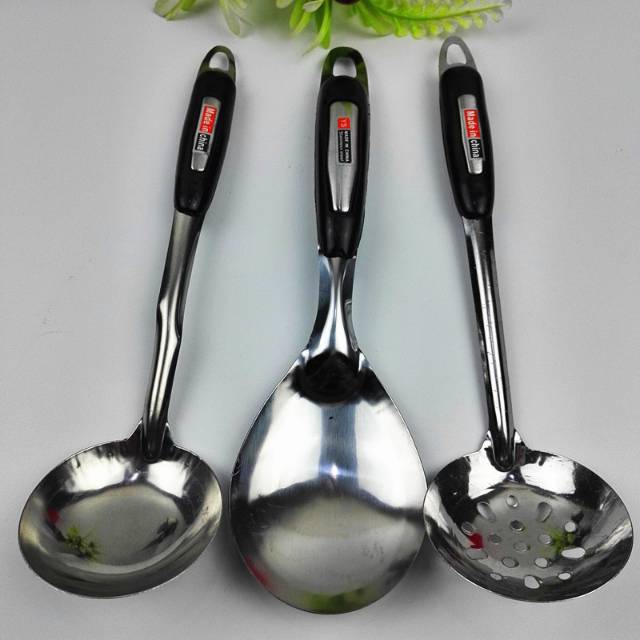 BOS832 SPATULA SET ALAT DAPUR 5pcs STAINLESS-3