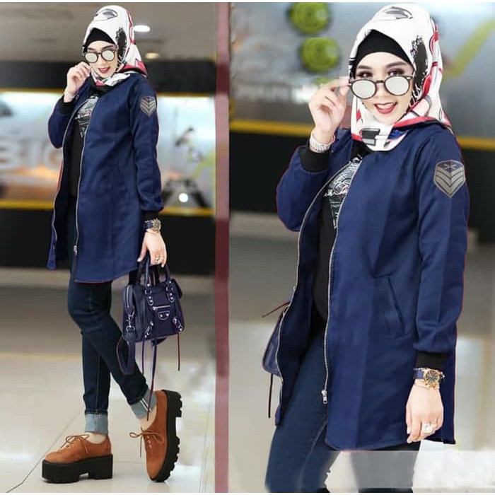 [Outer Rossi SW] jaket wanita katun varian warna