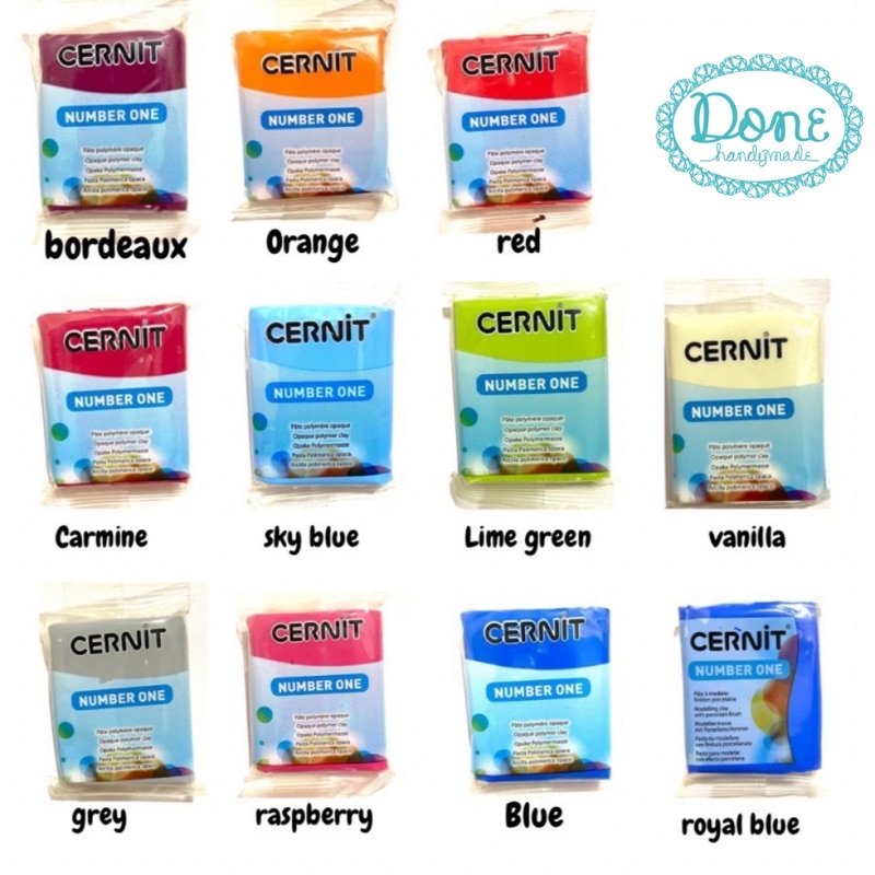 cernit soft polymer clay modelling clay bahan kerajinan tangan earings clay rings perhiasan polymer clay murah clay anting