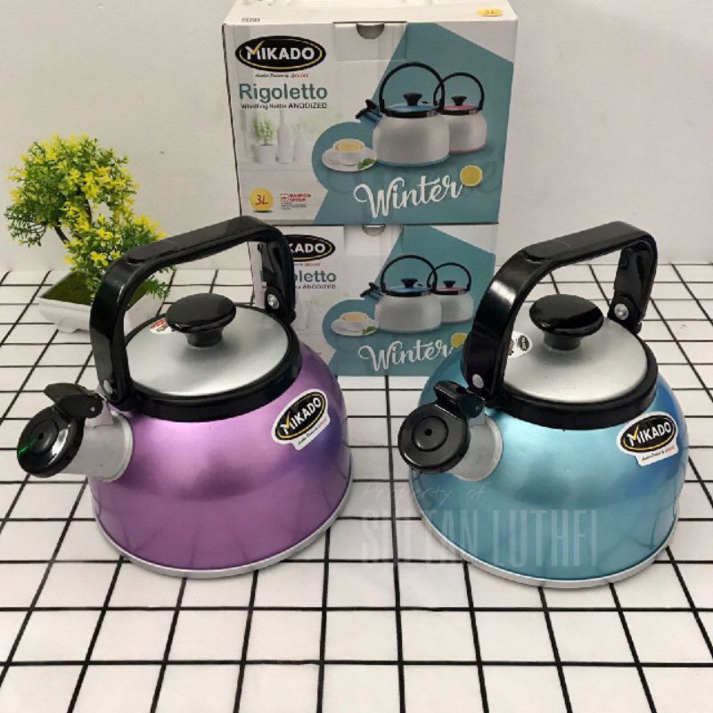 teko bunyi maspion 3liter teko siul mikado 3ltr teko bunyi rigoletto 3ltr