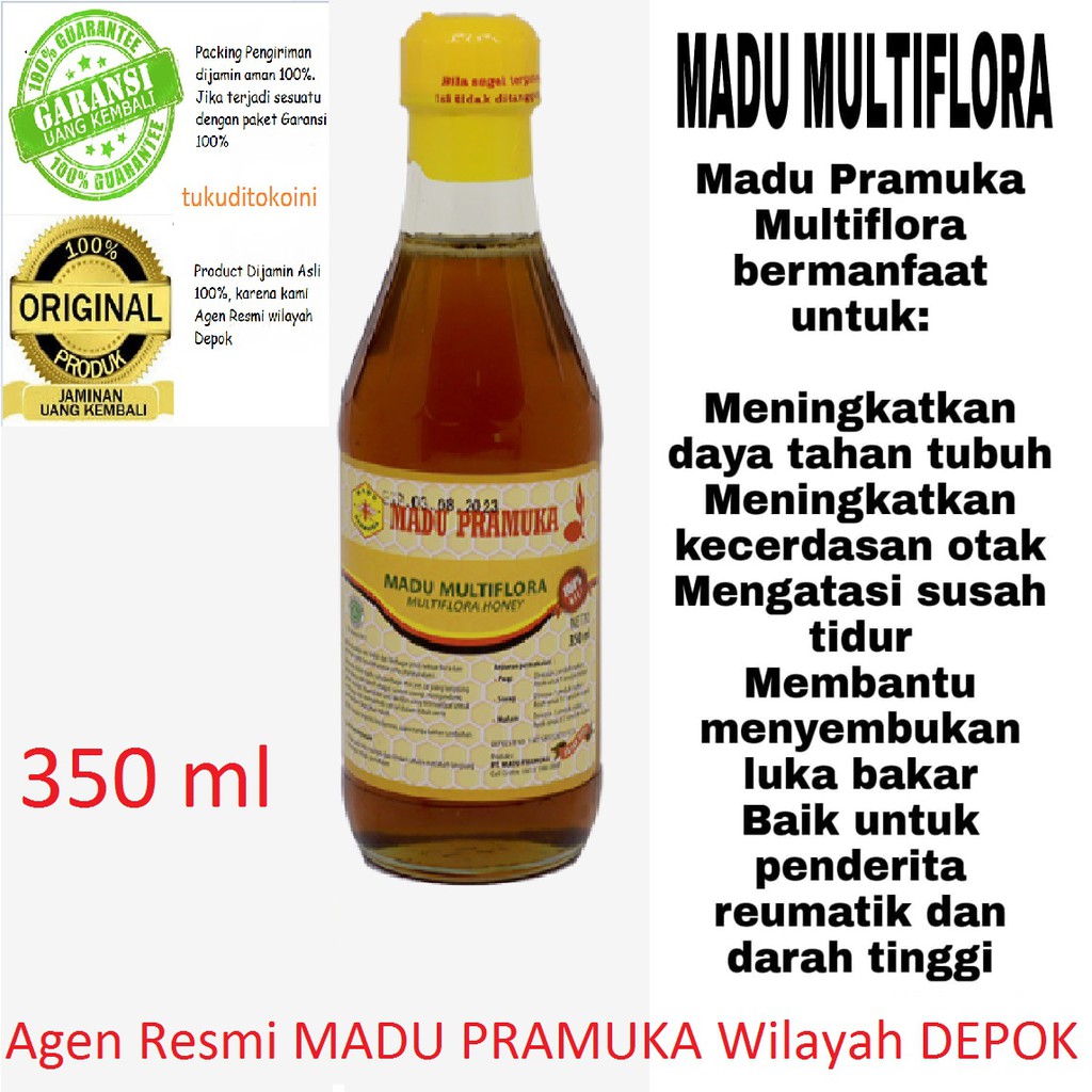 

Madu Pramuka MADU MULTIFLORA 350 ML