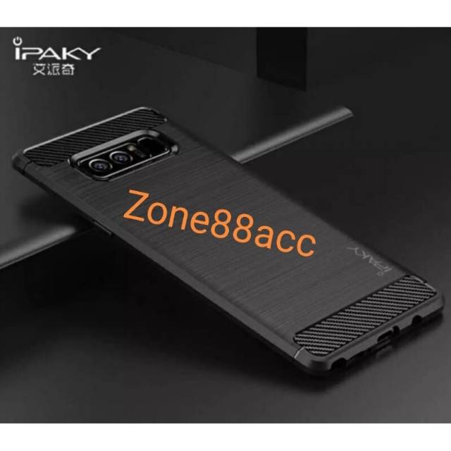 Silicon Case SAMSUNG Note 8 Softcase iPAKY Carbon Casing Cover TPU