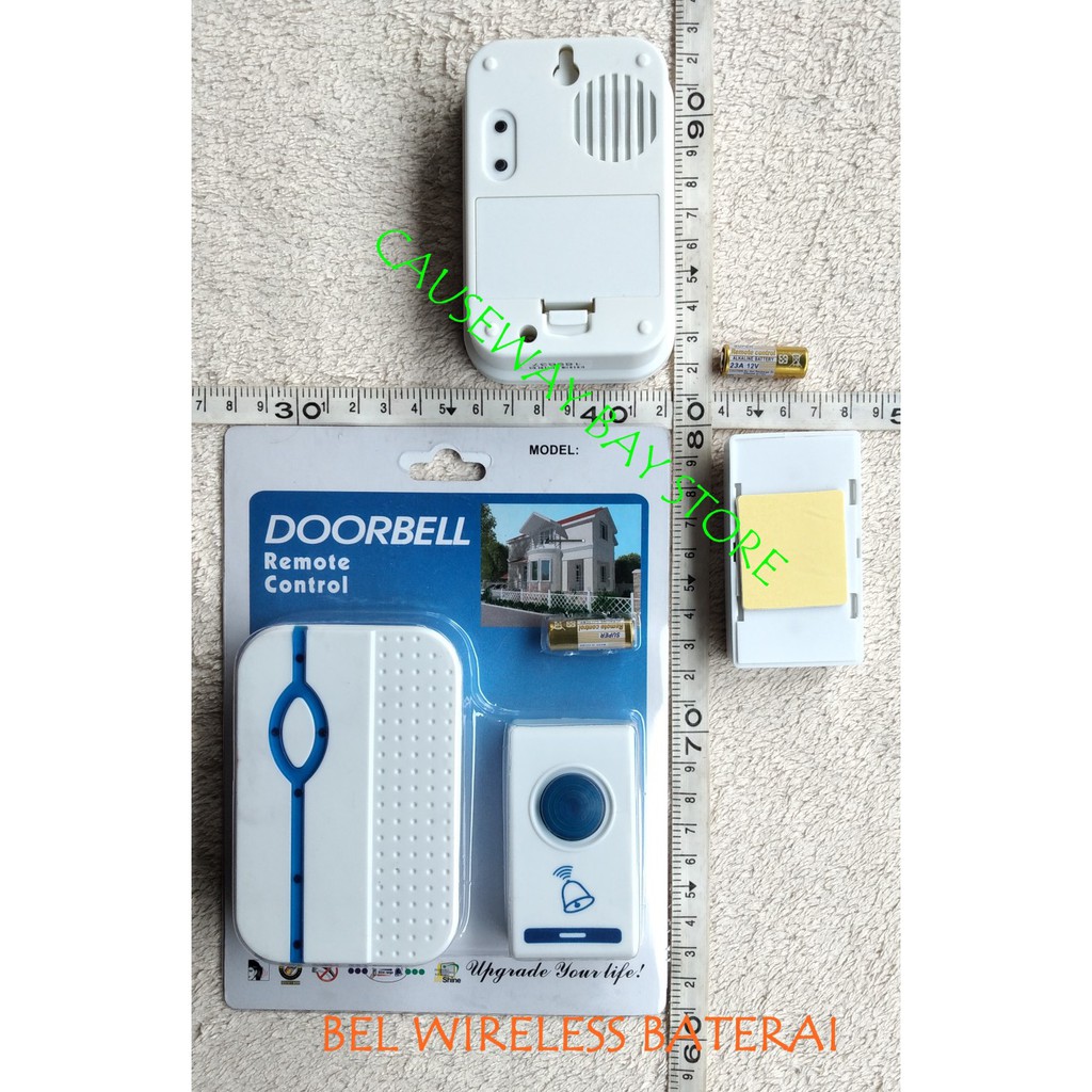 BEL PINTU WIRELESS BATERAI SMART