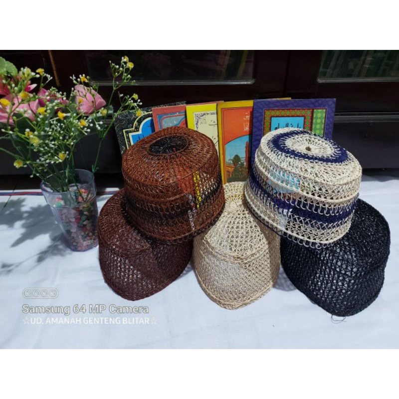 Kopyah Peci Rotan
