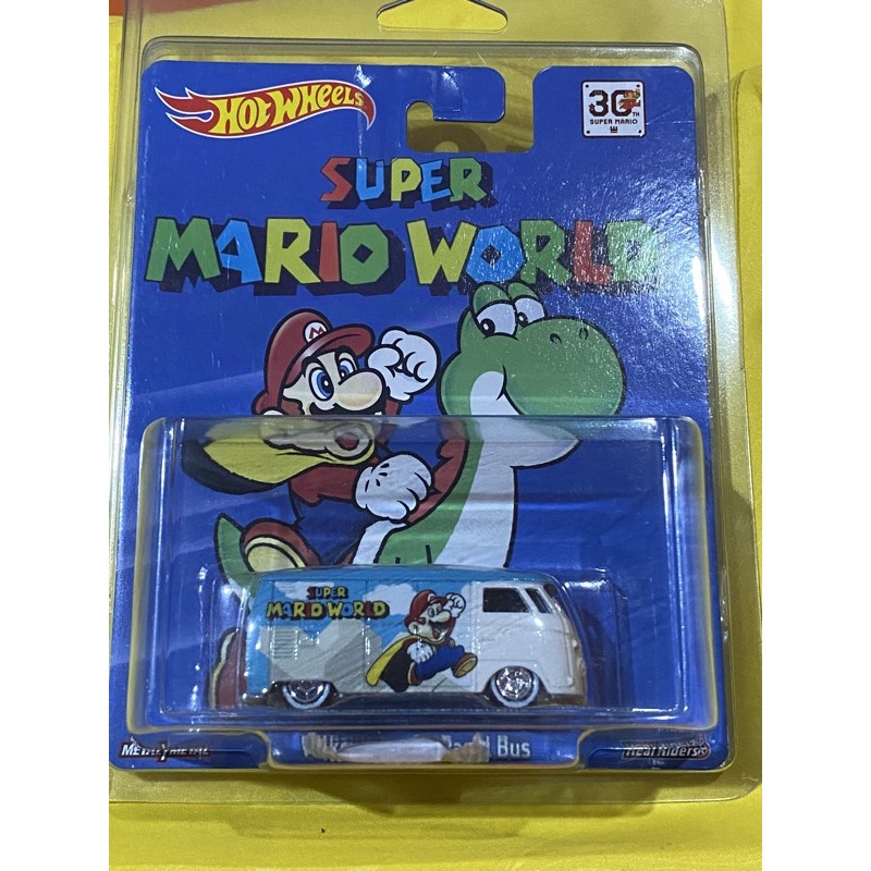 Hot Wheels Volkswagen T1 Panel Bus Super Mario World