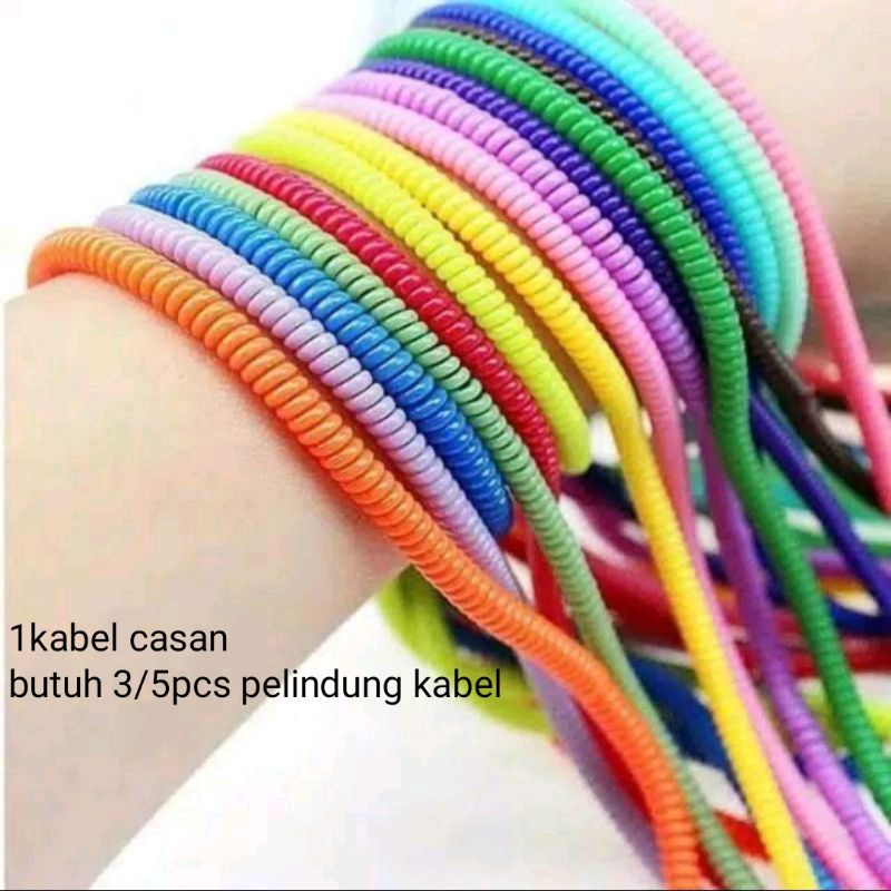 PELINDUNG KABEL SPIRAL 1WARNA , 2WARNA , 3WARNA