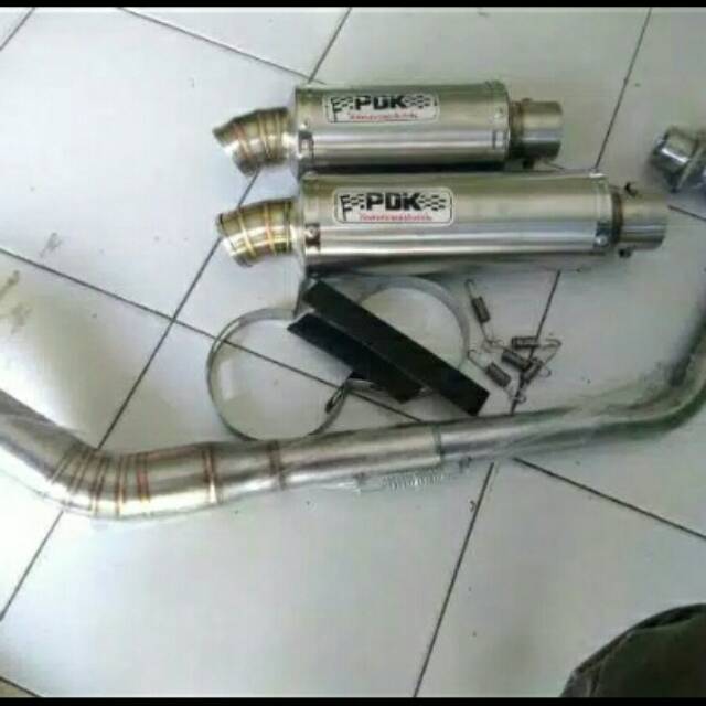 Kenalpot PDK 20cm buat vixion.fu.tiger.r15.cbr DLL