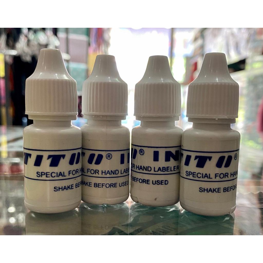 

INK/TINTA TEMBAKAN HARGA PRICE LABEL MERK TITO