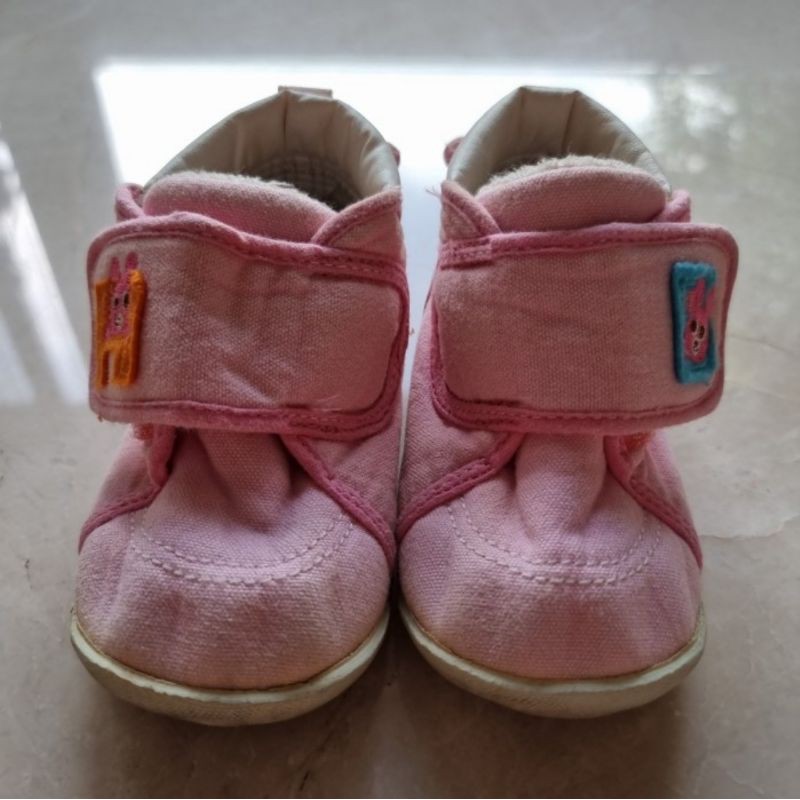 《PRELOVED》Miki House baby pink shoes