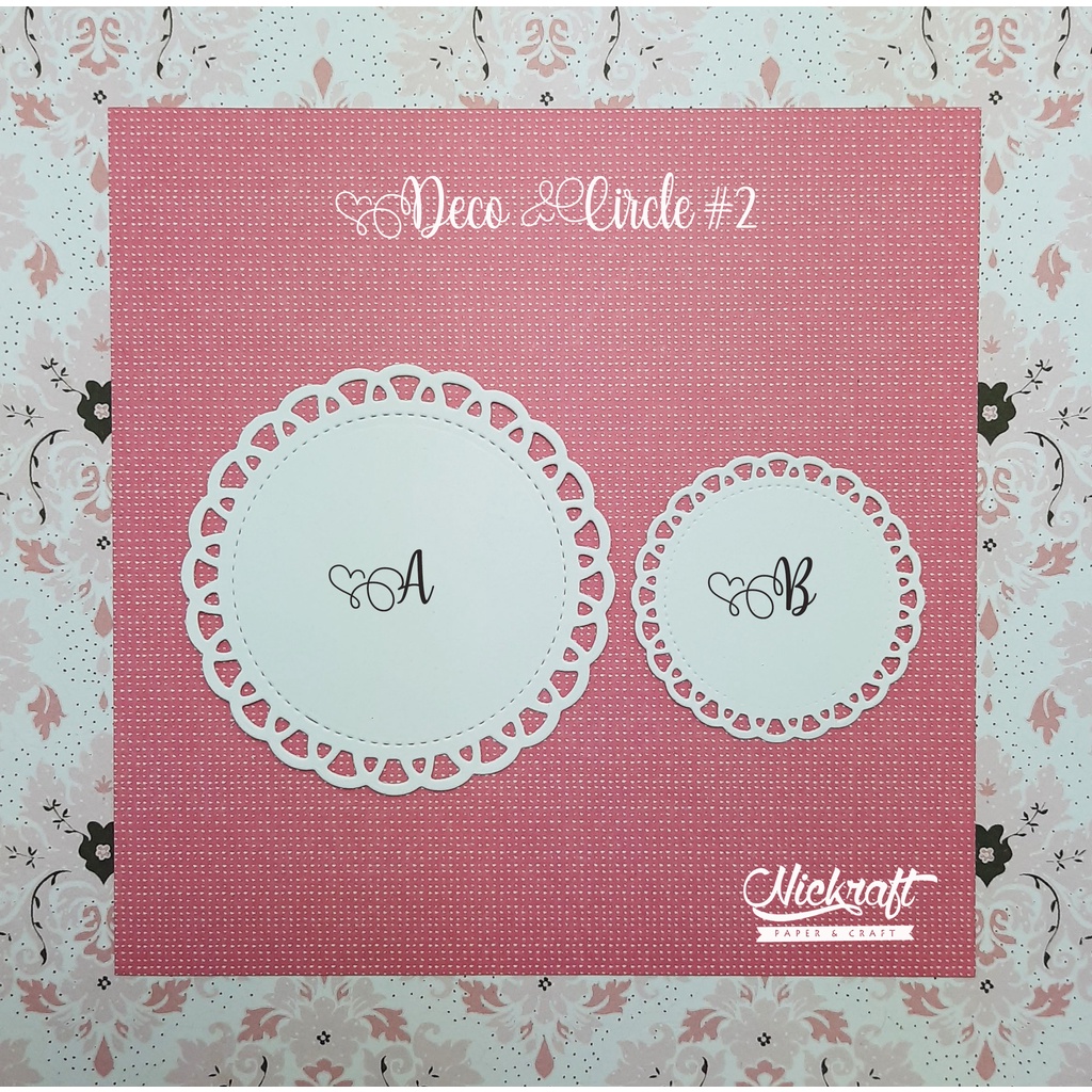 

DECO CIRCLE #2 - Hiasan Scrapbook Label