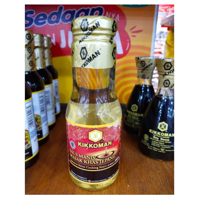 

KIKKOMAN Saus Manis Masak Khas Jepang 250ml kikoman