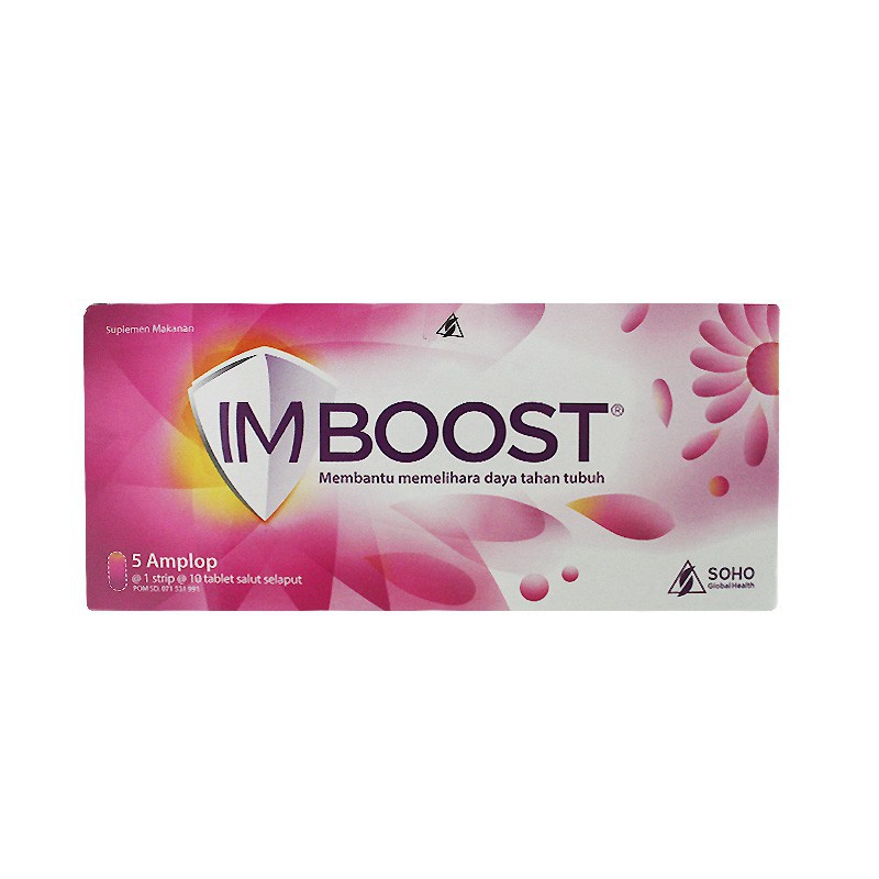 Imboost Strip 10 Tablet Suplemen Daya Tahan Tubuh