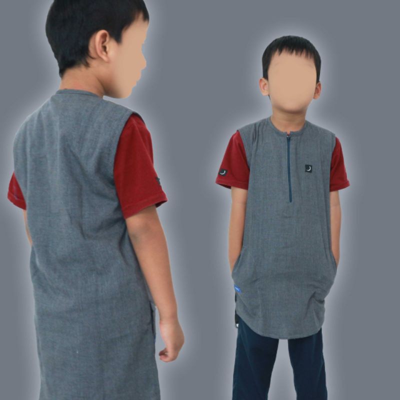 ROKIDZ CLASSIC ROMPI SHALAT SALAT SHOLAT SOLAT ANAK ROSAL KURTA PRIA PAKAIAN MUSLIM LAKI-LAKI