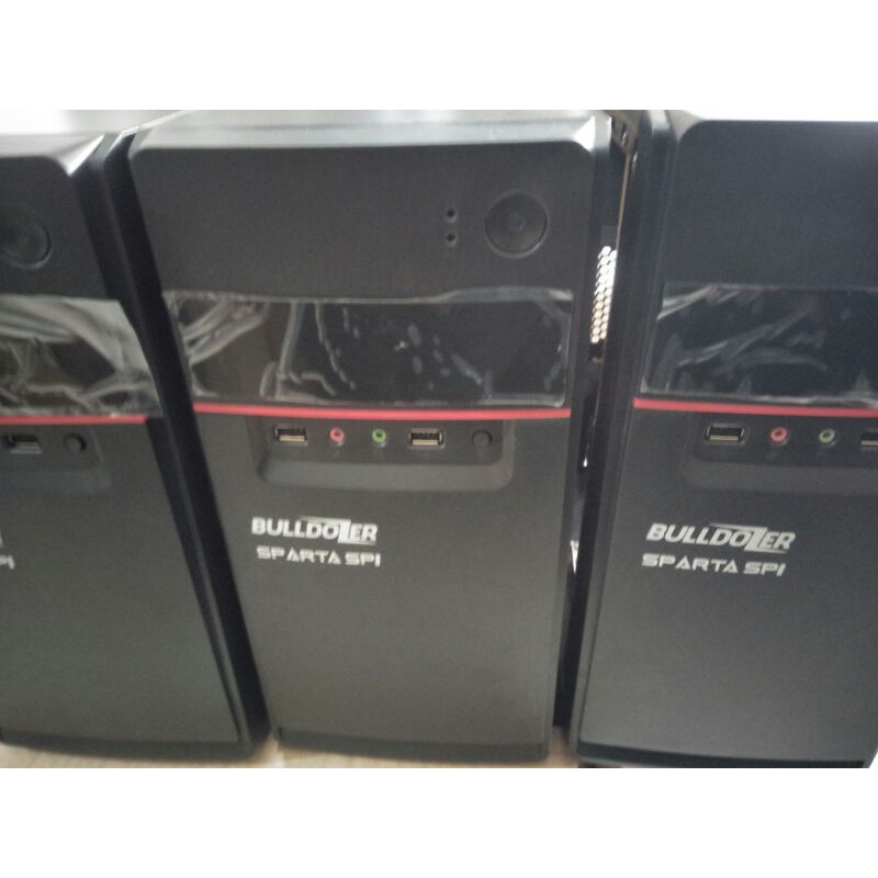 Komputer pc rakitan fullset siap pakai untuk admin/rental pengetikan/kantor/iventatis sekolah DLL