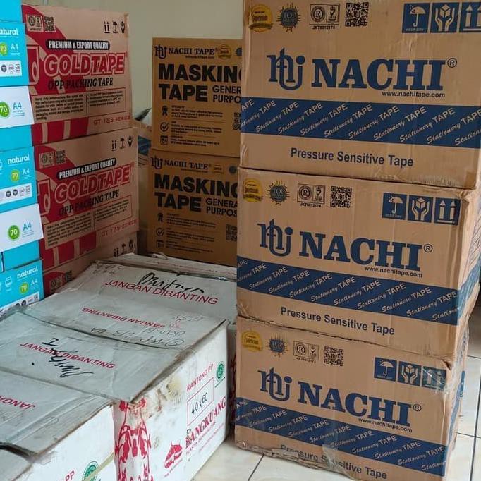 

Isolasi Selotip Nachi 1/2 Inch (12Mm X 72 Yards) Dwija522 Diminati Banget