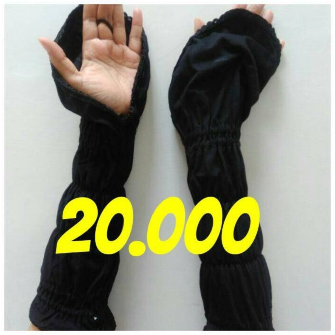 Sarung Tangan Sholat/Sarung Tangan Haji Umroh/Perlengkapan Haji Umroh