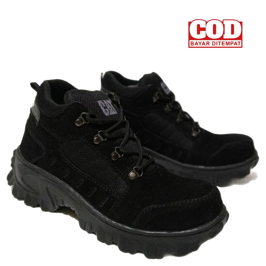 Sepatu Safety Pria Boots caterpillar