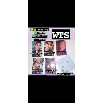 photocard pc SEHUN don't fight the feeling BAEKHYUN dftf  HAECHAN seoul YUTA Sticker