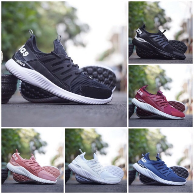 [ READY COD ] SEPATU SNEAKERS ADIDAS ALPHABOUNCE TUBULAR MADE IN VIETNAM