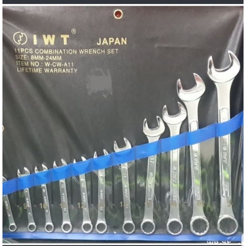 IWT Kunci ring pas set 11 pcs 8-24