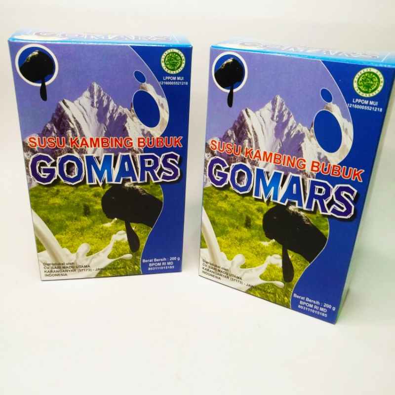 

Susu Kambing Etawa Bubuk 200g/10sct Susu kambing untuk kesehatan GOMARS/ETTABUMIN/D.A