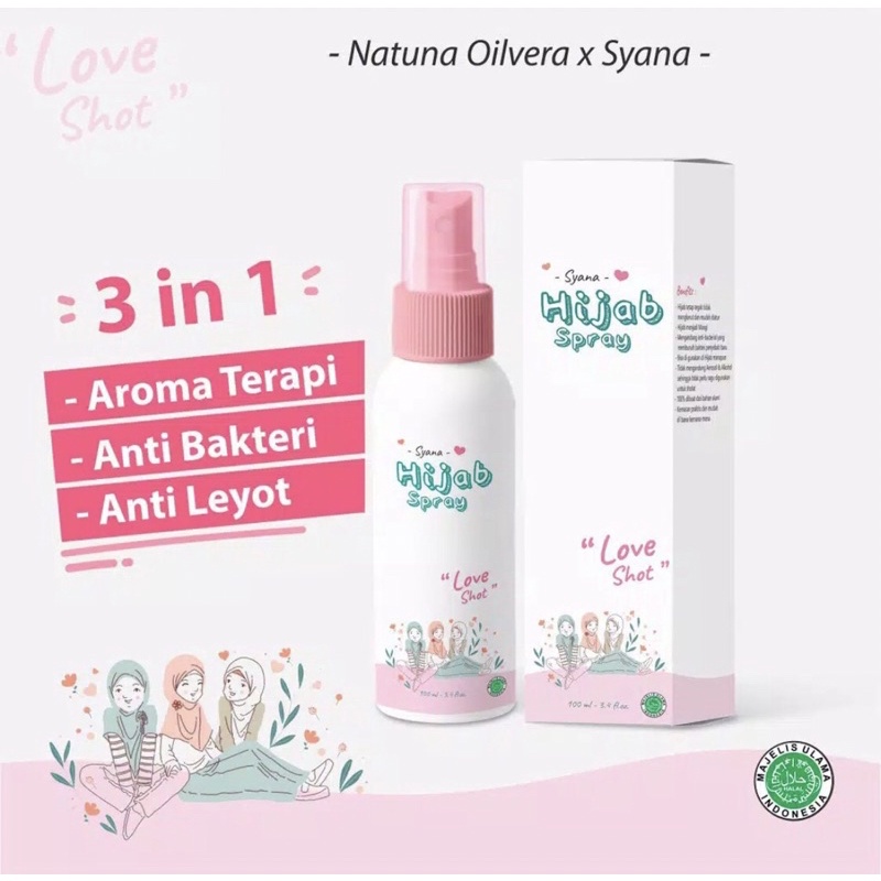 Hijab spray anti letoy