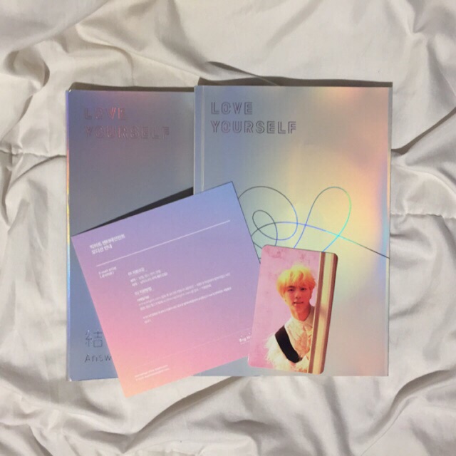 BTS Love Yourself Answer E ver (Jin Photocard)
