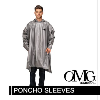 Jas Hujan Poncho Lengan Ponco Lengan Kelelawar Lengan OMG