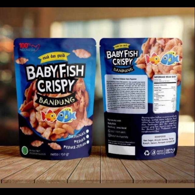 

Baby fish crispy bandung
