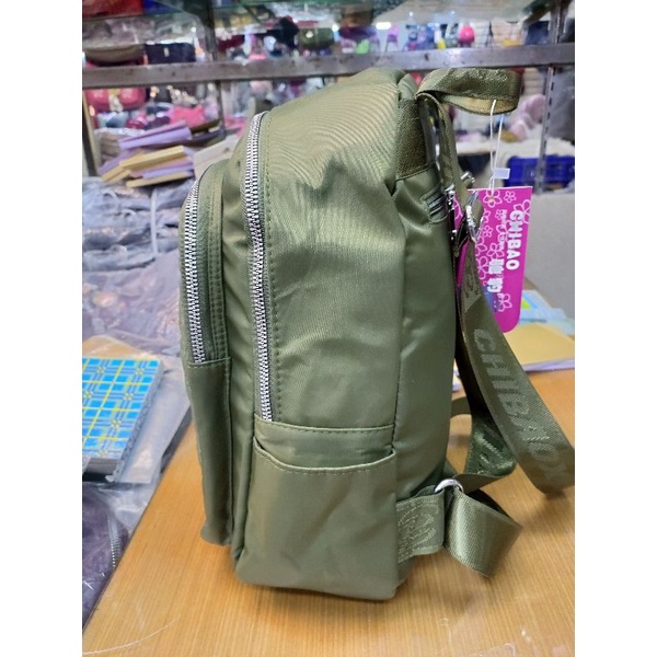 Tas Ransel Chibao 0864-15 Bahan Parasut. Tas Wanita Tas Chibao ORI Tas Ransel Chibao Import BEST SELLER BISA BAYAR DITEMPAT.!!!!