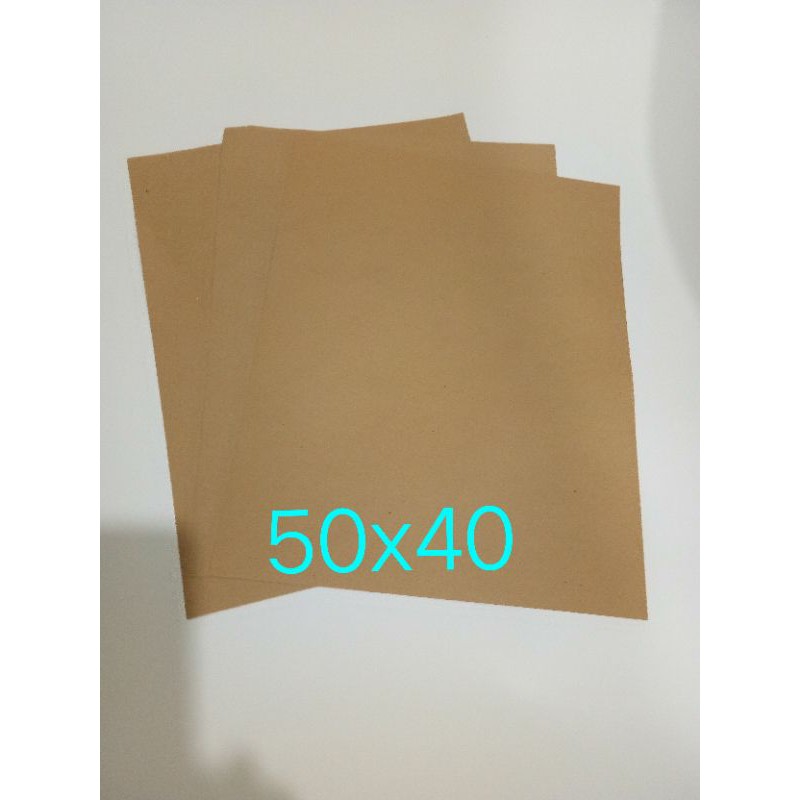 

Kertas samson kraft 80 gsm untuk amplop (50 cm X 40 cm) isi 300 lembar