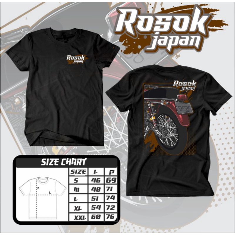 KAOS CB ROSOK JAPAN MERCH