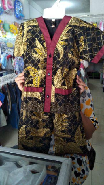 Paket (20 Pcs) S-xl 1-5 Th Piyama Batik Anak Setelan Anak Baju Tidur Batik Anak Terlaris
