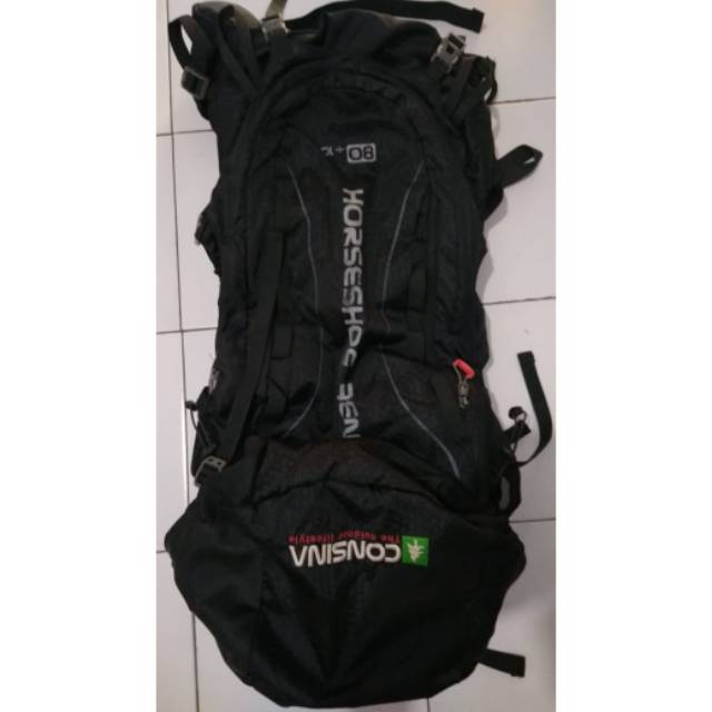 Consina Horseshoe bend 80+10 L. Hitam