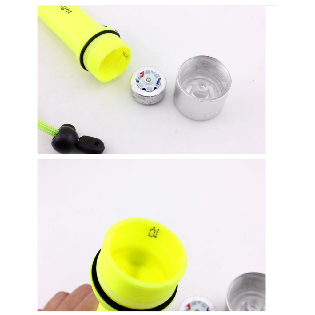 SENTER SELAM ANTI AIR / LIGHT DIVING FLASHLIGHT LED / SENTER TAHAN AIR