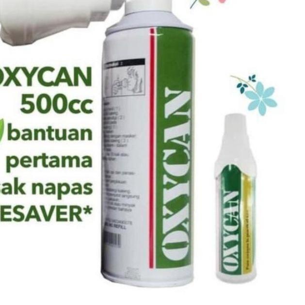 ➸ OXYCAN oksigen portable tabung kaleng kecil 500cc pengiriman cepat untuk ke luar jawa / luar pulau