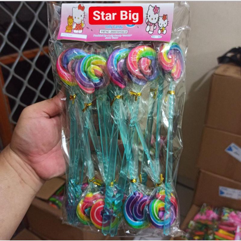 

Permen Lolipop Candy King Warna Warni Bentuk Bulat Tuding Bisa Buat Tunjukan Baca
