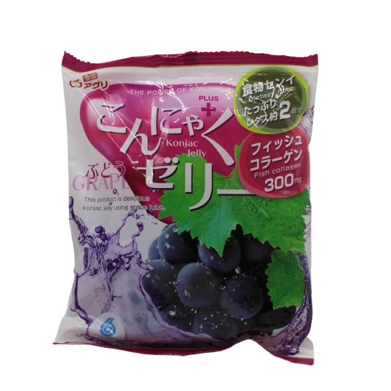 

Yukiguni Aguri Jelly Pouch Grape / Permen Jelly Rasa Anggur