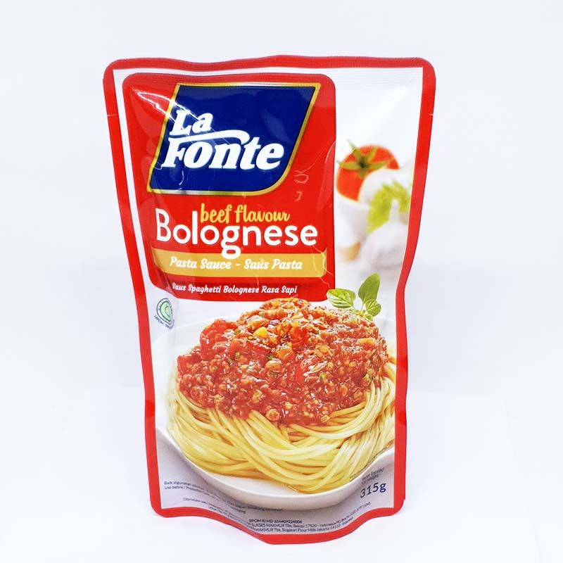 

LA FONTE SAUS BEEF BOLOGNESE 315 GR - SAUS SPAGHETI